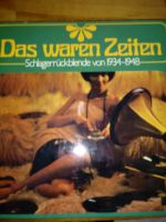Das waren Zeiten, Schlagerrückblende von 1934-1948, 2 LP, Vinyl Niedersachsen - Bad Iburg Vorschau