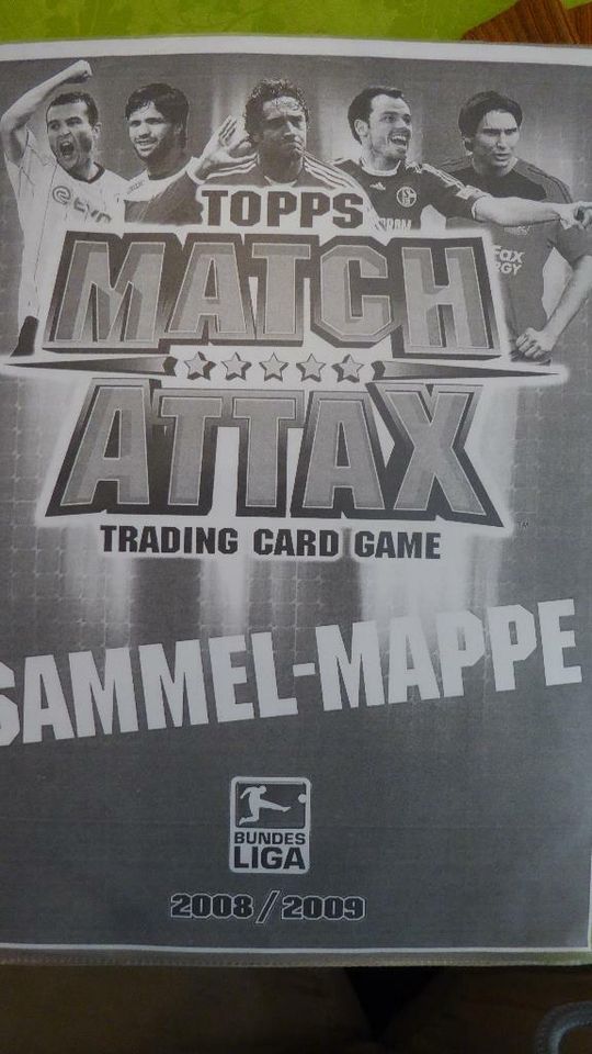 Match Attax Trading Card Game Saison 2008/2009 (Nr.1) in Bremen