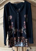 Strickjacke schwarz Desigual langärmlig Gr. L Bayern - Kempten Vorschau