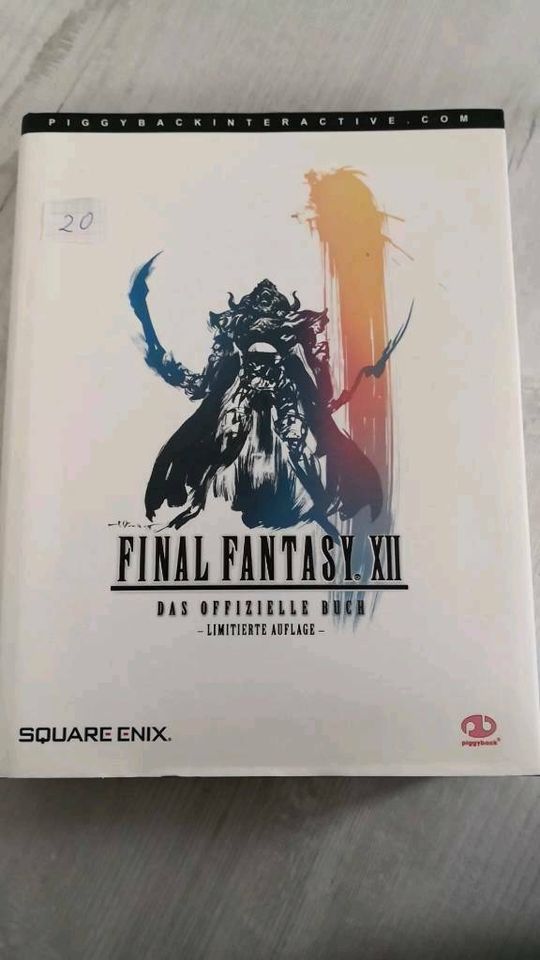 Limitierte Auflage Offizielle Buch Final Fantasy XII in Winnenden