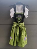 Original Landhaus Dirndl Gr. 32 XS +Bluse grün schwarz lila Niedersachsen - Nordhorn Vorschau