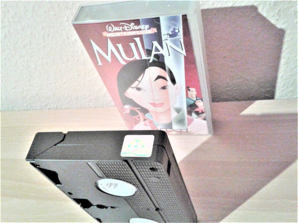 MULAN.Walt Disneys Meisterwerke,incl Flyers. VHS. in Lübeck