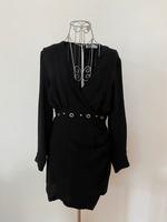 Zara Kleid schwarz enganliegend langärmlig Gr. S/36 Niedersachsen - Braunschweig Vorschau