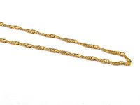 Gedrehte  916/-  Gelb Gold Damen Kette - 66cm Hannover - Mitte Vorschau