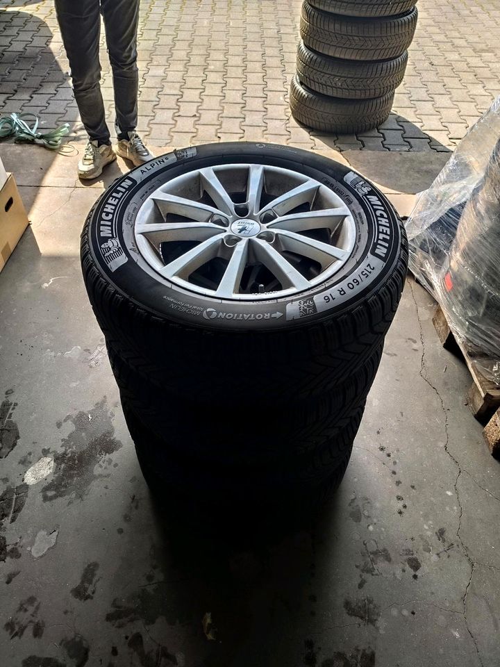 ✓ VW T-ROC SHARAN 215/60 R16 99H WINTERREIFEN WINTERRÄDER FELGEN in Herten