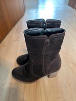 Esprit Wildleder Stiefel braun Düsseldorf - Gerresheim Vorschau