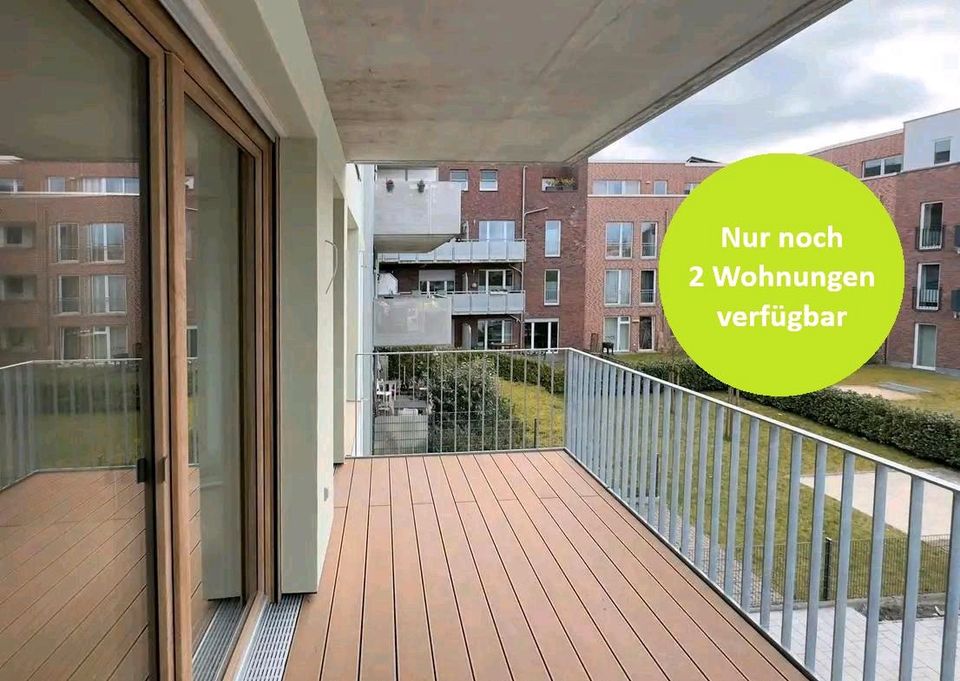 Erstbezug: Exklusive 2,5-Zi-Wohnung mit Balkon beim Kreuzviertel in Centrum