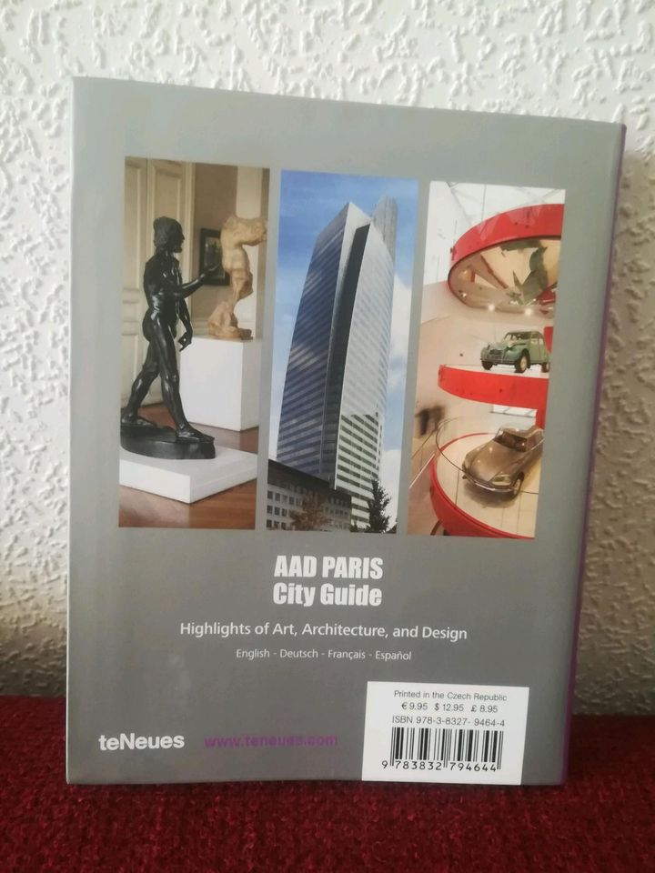 TeNeues buch city guide paris architektur design zweisprachig in Mönchengladbach