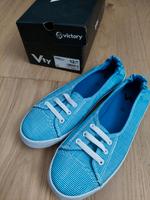 Vty Schuhe blau-weiß, ungetragen, Gr. 37 Baden-Württemberg - Gärtringen Vorschau