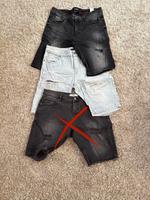2 Shorts Jeans Shorts kurze Hose Größe L Blumenthal - Farge Vorschau