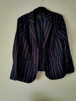 Blazer/ Jacke / Gr 48 / Dunkelblau+Weinrot+Weiß/ Frühling / Damen Hessen - Neuhof Vorschau