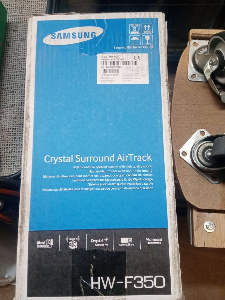 samsung crystal surround air track hw f350 soundbar in München