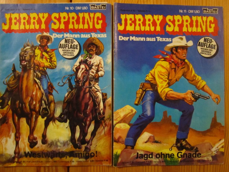 Jerry Spring, Jim Cutlass von Jean Giraud (Moebius), Edelwestern in Tübingen