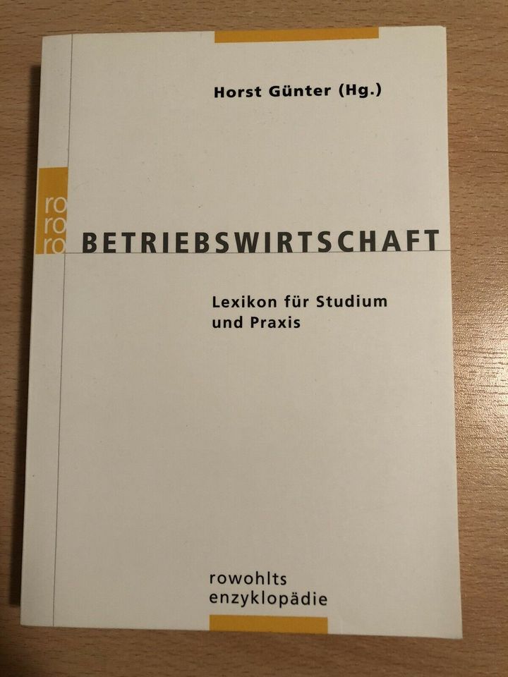 Betriebswirtschaft - Lexikon für Studium und Praxis in Gehrden