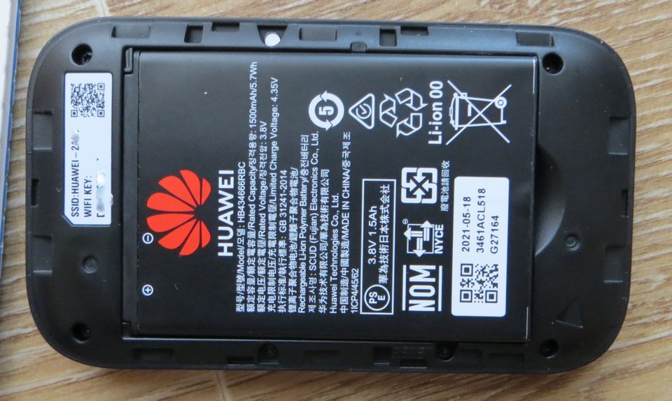HUAWEI E5576 4G WiFi Router mit unbenutzter 10€ SIM für Daten in Frankfurt (Oder)