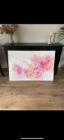 Leinwandbild / Aquarell / Blumenbild / Leinwand / Bild / rosa Hessen - Dietzenbach Vorschau