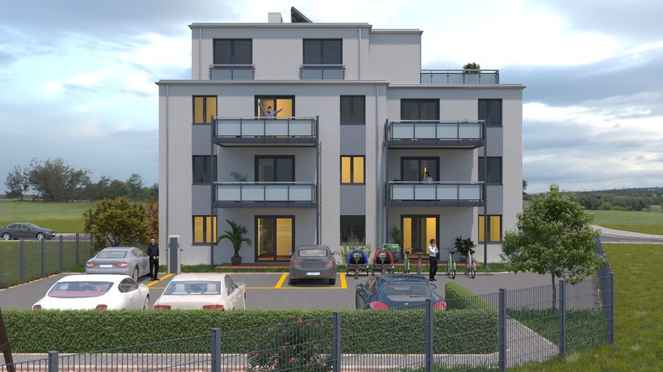 WE 10, Projekt Wohnglück mit 10 Wohneinheiten: 3-Zimmer-Wohnung mit offenem Grundriss und Dachterrasse in Castrop-Rauxel