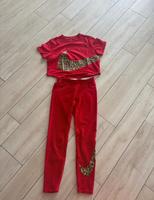 Nike Set Fitness Hose top Tshirt S m rot Leo Baden-Württemberg - Ubstadt-Weiher Vorschau