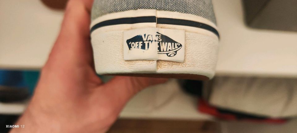 Vans Größe 37 authentic Oldschool Jeansfarben mit floralem Muster in Saarbrücken