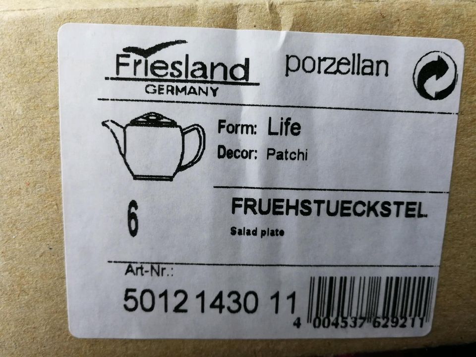 Kaffeeservice/Teeservice von Friesland Pozellan in Rüdesheim am Rhein