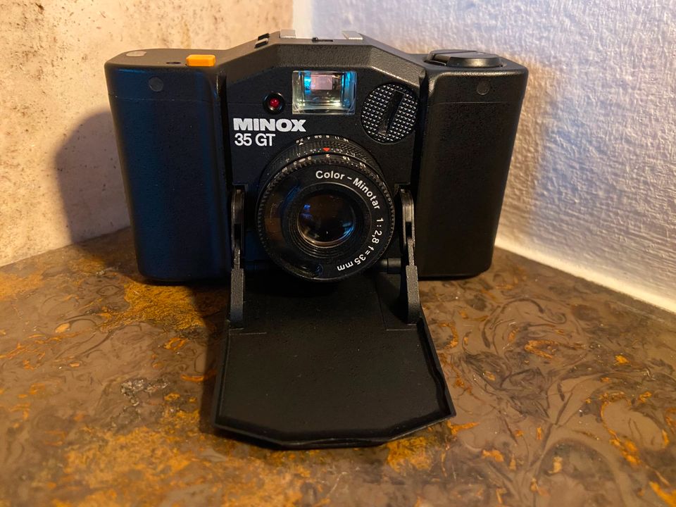 Kamera analog Minox GT 35 mit Ba Original Tasche - kleiner Defekt in Düsseldorf