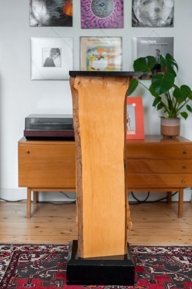 2x Designer Lautsprecher Stative aus Holz für Studiomonitor in Telgte