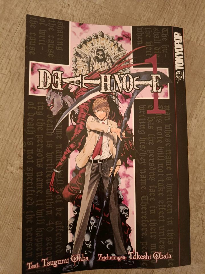 Death Note manga Band 1 in Scharbeutz