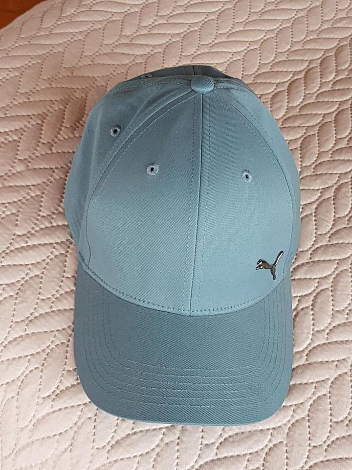 Puma Metal Cat Cap ☆Kappe für Erwachsene☆hellblau ☆Baseball Cap in Hirschhorn