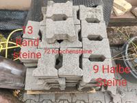 72 Knochensteine+ 13 Randsteine+ 9 Halbe Steine zu verschenken Hessen - Groß-Gerau Vorschau