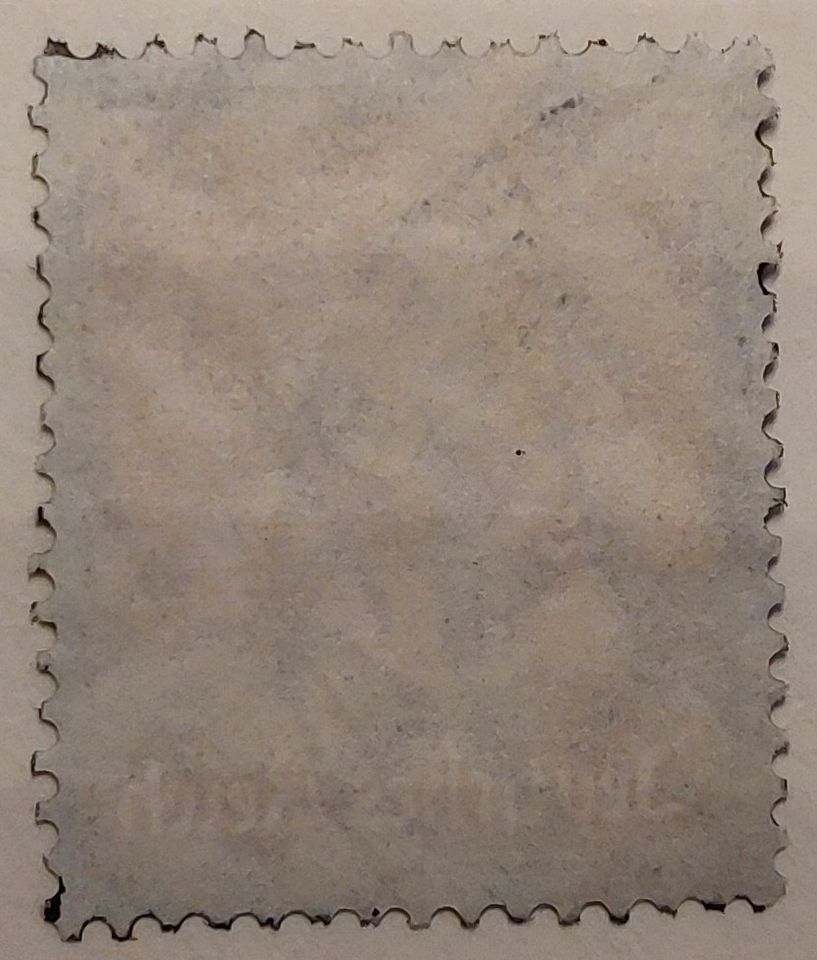 Briefmarke Deutsches Reich 1934, Tod von Paul Hindenburg, 3 Pf. in Leverkusen