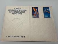 Briefumschlag Motorkunstflug 1968 DDR Magdeburg Thüringen - Eisenach Vorschau