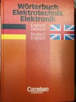 Wörterbuch Elektrotechnik / Elektronik 1. Ausg. Englisch-Deutsch Bayern - Schöllkrippen Vorschau