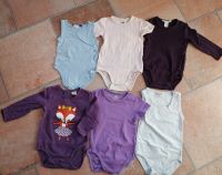 6 Stk Bodys Gr. 74 / 80 lila rosa hellblau H&M Brandenburg - Potsdam Vorschau