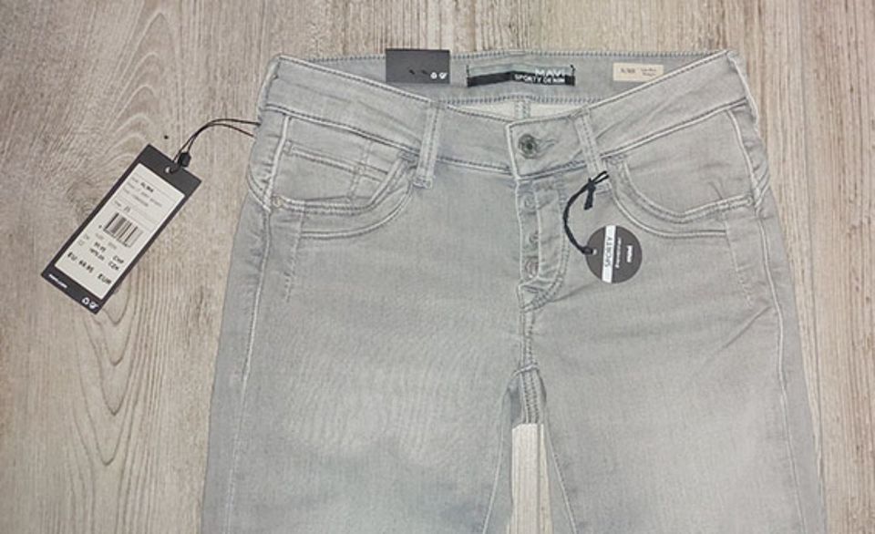 Org. Mavi Damen Capri - Jeans Bermudas Alma Denim W25 NEU Etikett in Roßdorf