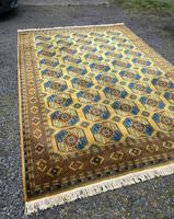 TFJ 2.4x3.4m Vintage Retro Teppich DDR Wolle  blau Carpet Perser Leipzig - Leipzig, Zentrum Vorschau