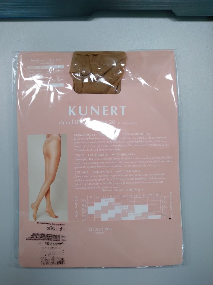 KUNERT Damen Feinstrumpfhose Größe: 36/38 in Körle