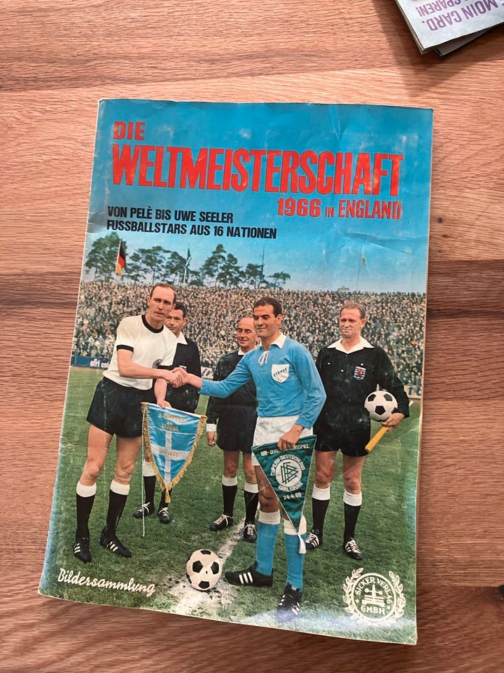 Seltenes Sammelalbum, Fußballweltmeisterschaft 1966 in Dornum