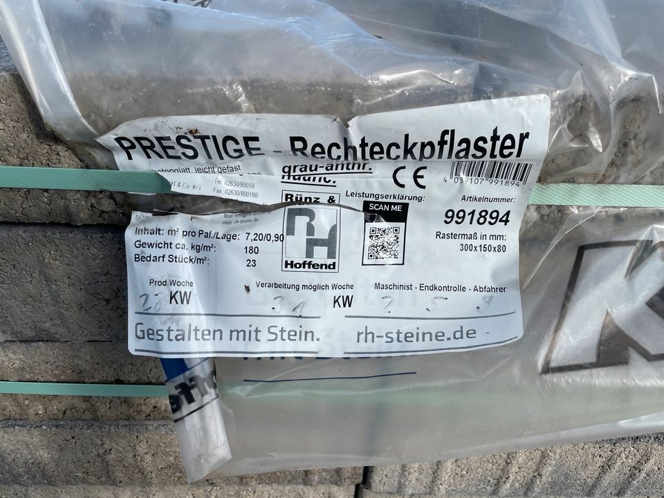 Pflastersteine KLB Prestige in Idar-Oberstein