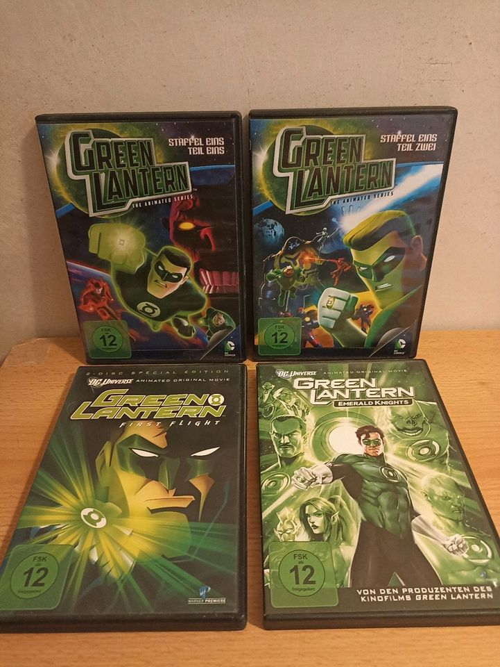 DVDs: Green Lantern (Staffel 1, First Flight, Emerald Knights) in Mülheim-Kärlich