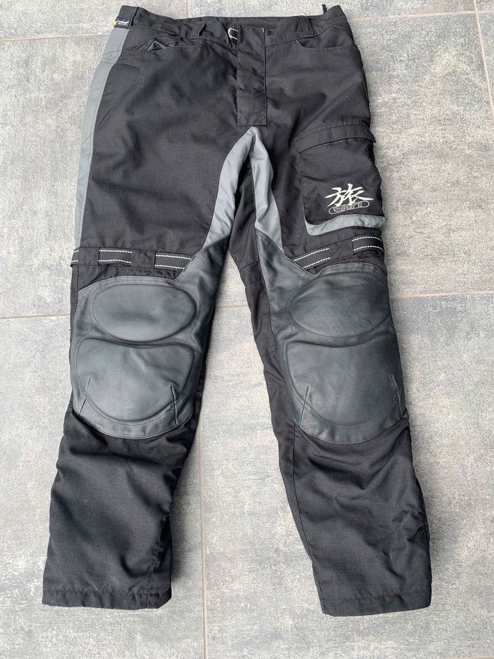 Motorrad Kombi Jacke Hose schwarz in Kevelaer