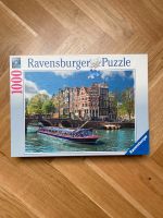 Ravensburger Puzzle 1000 Teile Grachtenfahrt in Amsterdam Nordrhein-Westfalen - Moers Vorschau