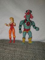 Thundercats figuren ljn vintage Bayern - Volkach Vorschau