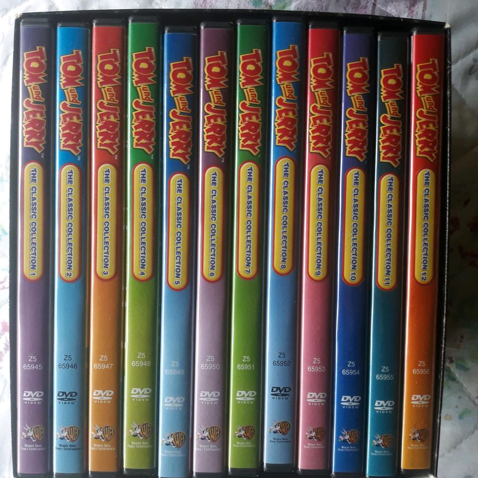 Tom & Jerry 12 DVDs Collection in Dortmund