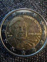 2 Euro Münze Helmut Schmidt Sachsen-Anhalt - Schönebeck (Elbe) Vorschau