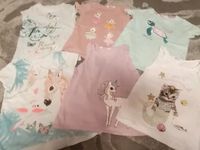 6 tshirt h&m glitzer  Einhorn  etc  122 128 Brandenburg - Cottbus Vorschau