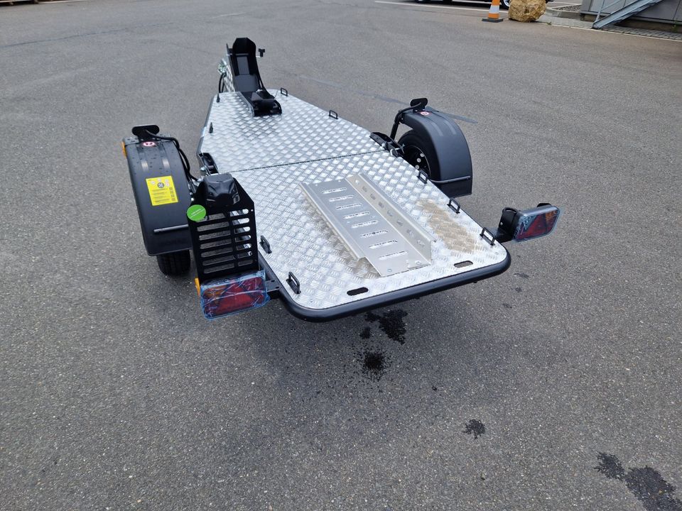 TOP Trailer Motorrad Anhänger Lorries MT-1 mit 750 kg NEU+SOFORT in Weilerswist