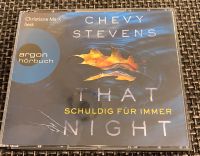 Hörbuch Chevy Stevens - That Night Schuldig für immer Niedersachsen - Varel Vorschau