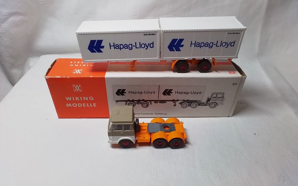 Wiking Werbemodell Saure Hapag Lloyd/7 I, M , 1970-80, in OVP in Stade