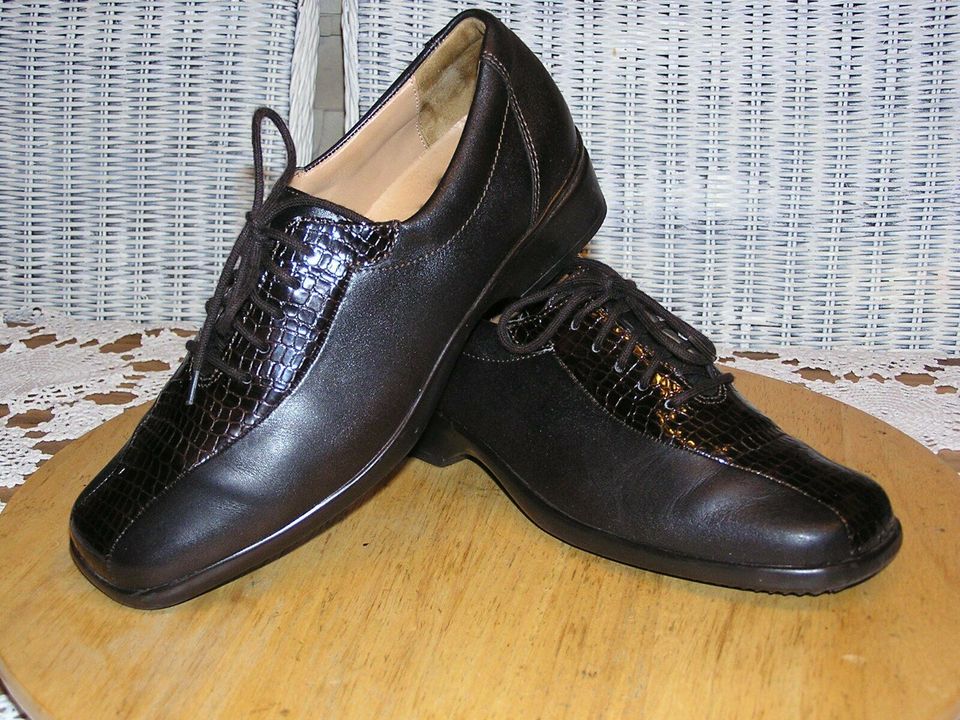 Bequeme Ganter Damen Leder Schuhe Gr.4 1/2  G  Braun TOP!!! in Dortmund