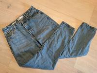 Jeans Hose Mom Style high waist hoch denim blau S 36 Top München - Laim Vorschau